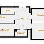 3-raum Wohnung, Ideal Fuer Monteure Und Gruppen Дрезден